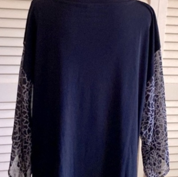 JM Collection NWT 3/4 Sleeve Top - Picture 4 of 11
